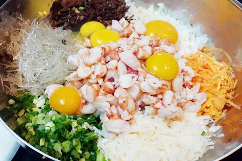 SÆ¡ cháº¿ nguyÃªn liá»‡u lÃ m nem rÃ¡n