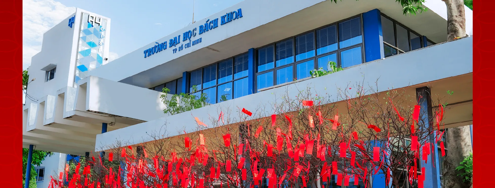 Cổng trường đại học Bách khoa TP.HCM biểu tượng của tri thức và sáng tạo kỹ thuật