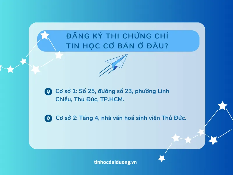 Đăng ký học và thi chứng chỉ tin học văn phòng cơ bản tại các đơn vị uy tín