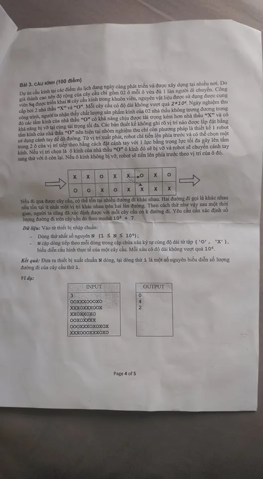 Đề thi Olympic tin học sinh viên Việt Nam khối chuyên tin năm 2021 - Trang số 4