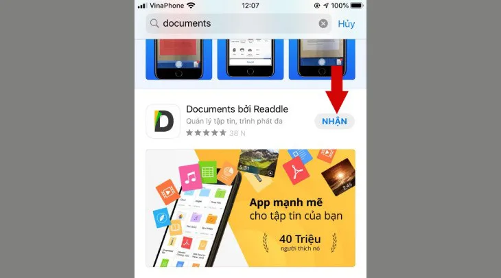 Documents cho phép tải nhạc chuông về iCloud dễ dàng