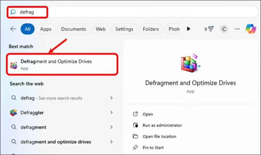 Chống phân mảnh