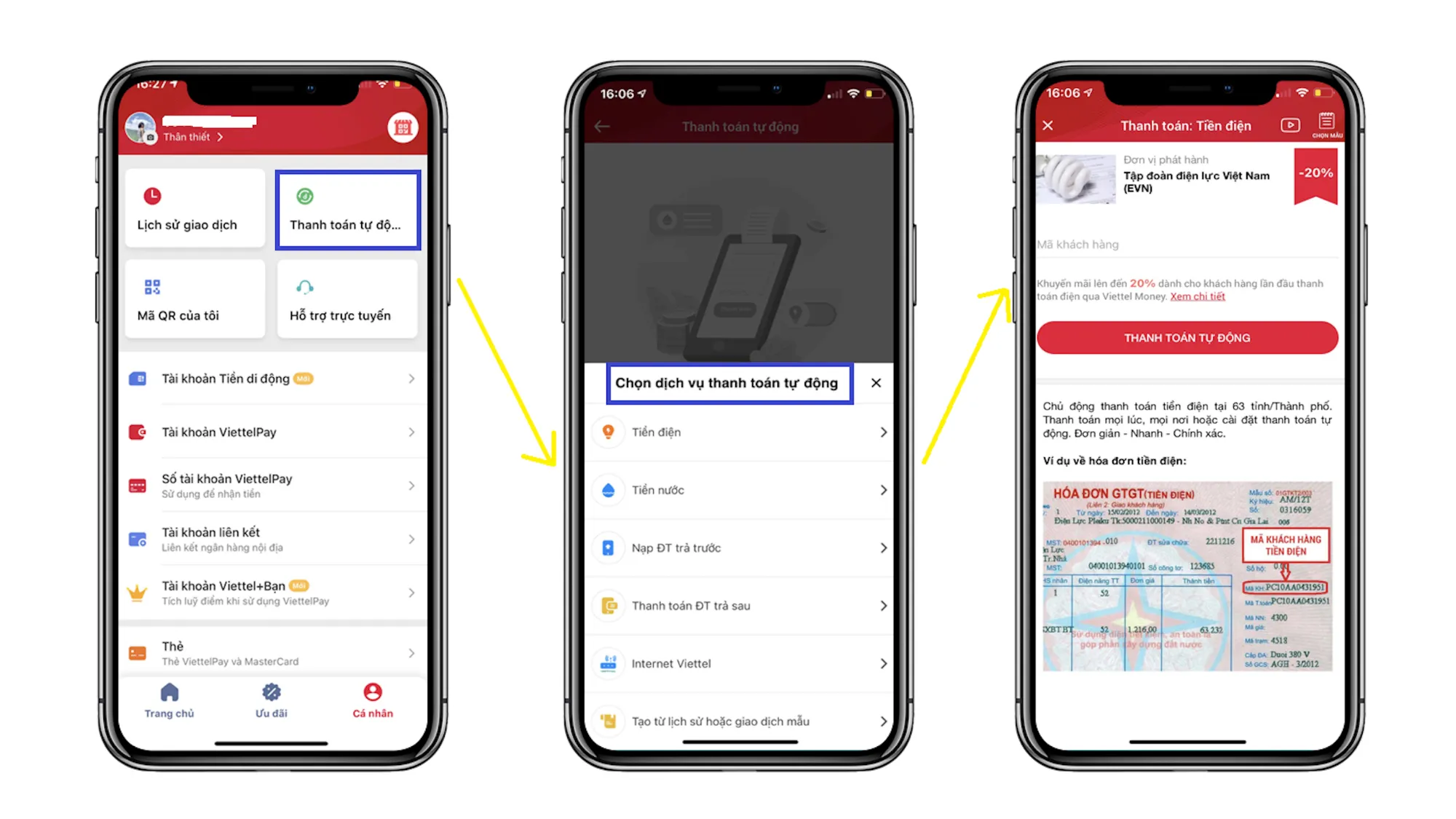 Đóng tiền wifi Viettel