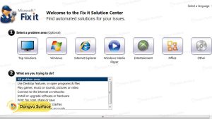 Download Microsoft Fix it tool – Công cụ sửa lỗi windows