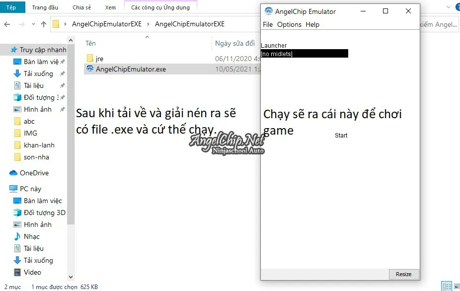 Share Micro Emulator không cần cài Java