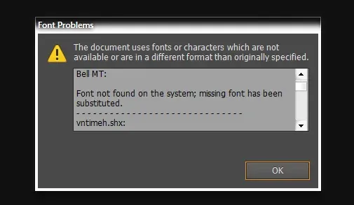 font chu trong illustrator