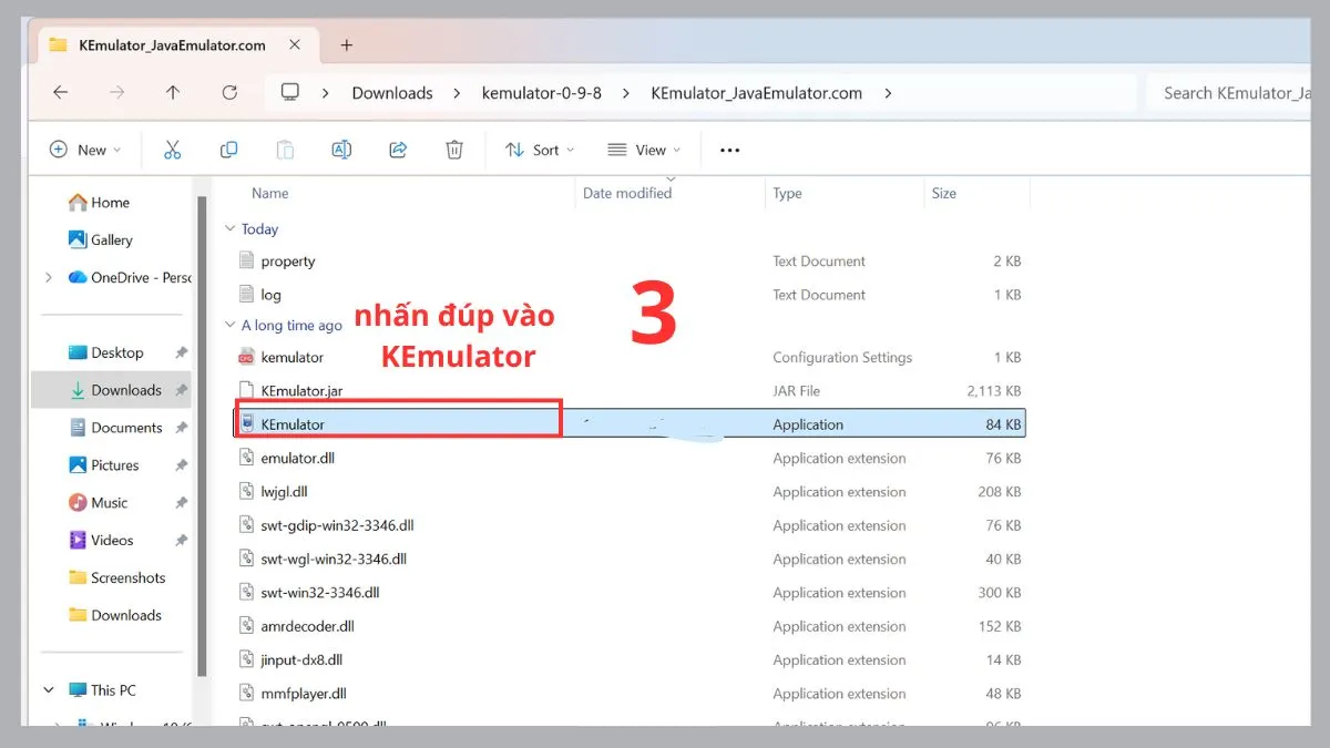 Giả lập Java trên PC - KEmulator bước 3
