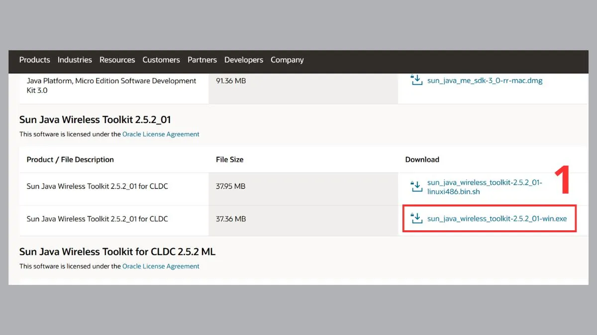 Giả lập Java trên PC - Sun Java Wireless Toolkit bước 1