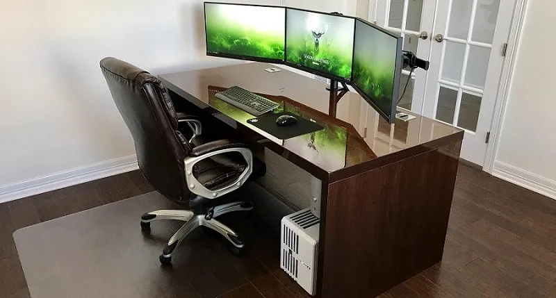 Giá treo màn PC là gì? Là thiết bị hỗ trợ màn hình máy tính giúp linh hoạt, vững chắc hơn