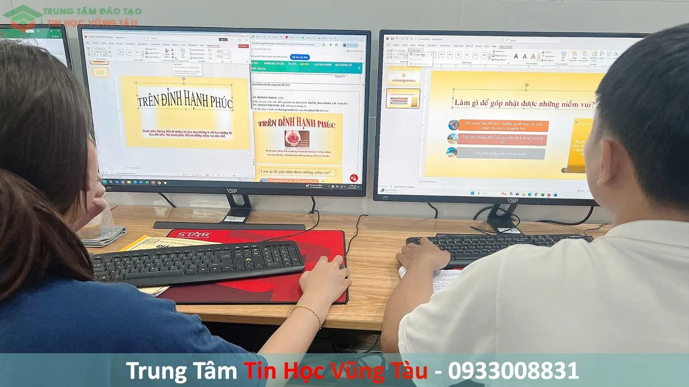Giảng viên nhiệt tình hỗ trợ từng học viên trong suốt quá trình học tập