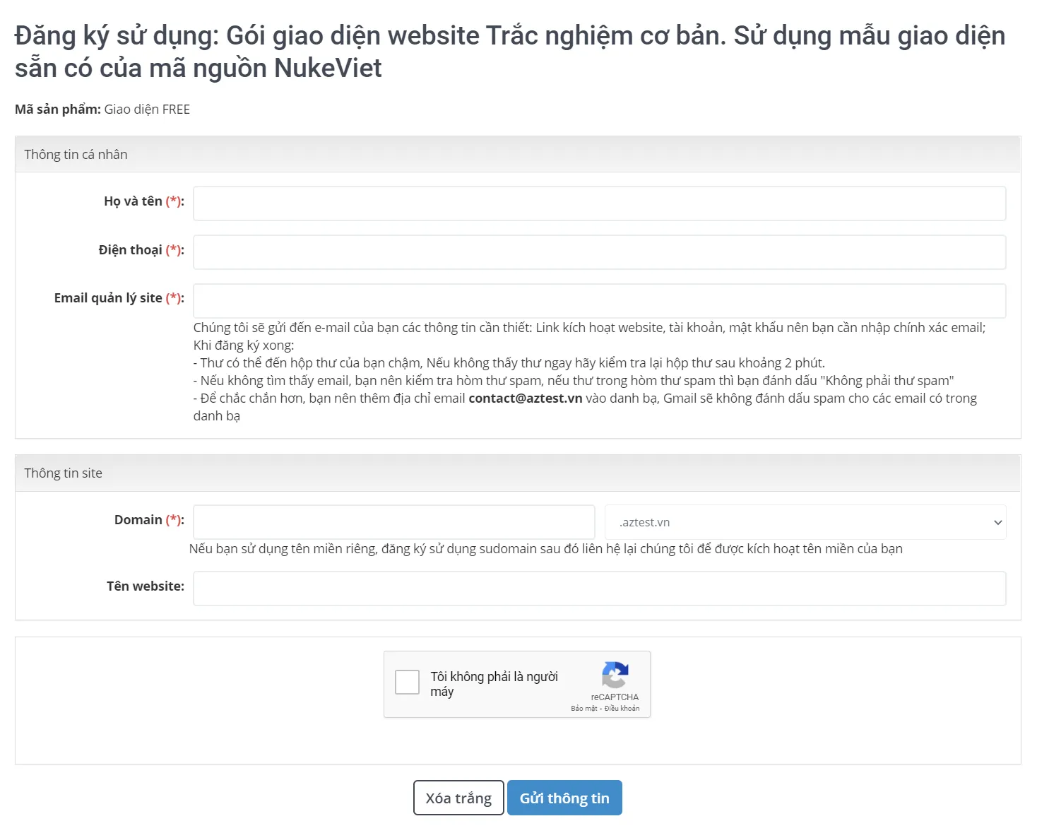 giao dien dang ky goi
