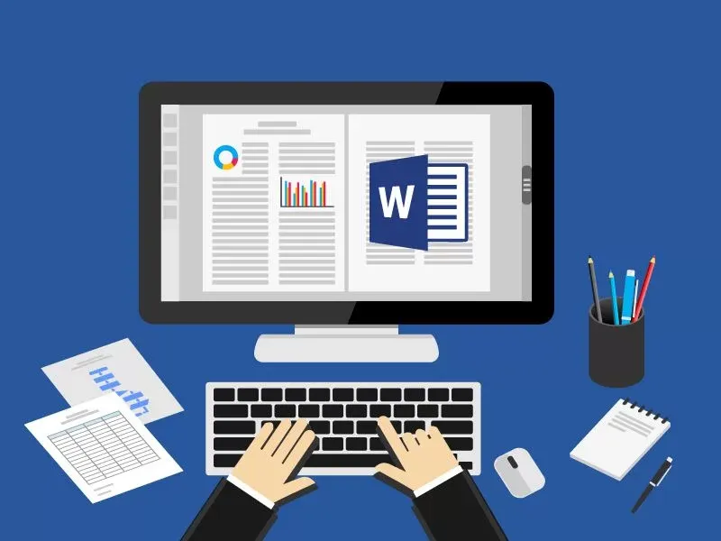 Giao diện Microsoft Word với các công cụ soạn thảo văn bản chuyên nghiệp