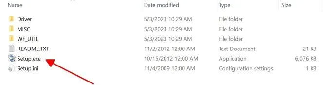 Giao diện trình cài đặt driver máy in Canon trên máy tính