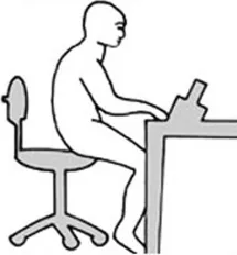 Học sinh cần chọn đúng tư thế ngồi máy tính chuẩn trong đề thi tin học lớp 3 học kỳ 1