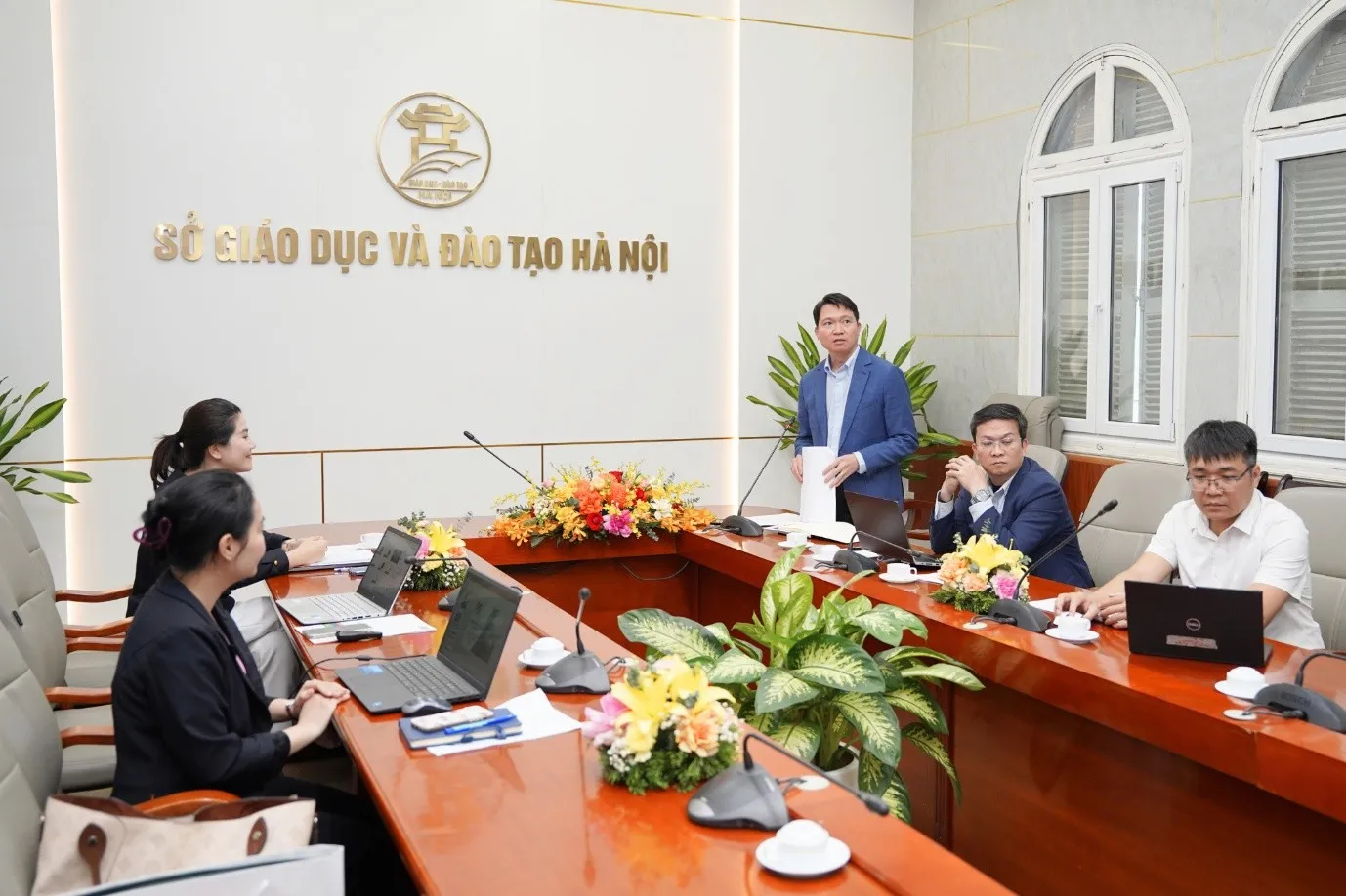 Hội nghị Hướng dẫn triển khai Cuộc thi Tài năng Tin học trẻ Thành phố Hà Nội năm học 2025–2026 do Sở GDĐT Hà Nội chủ trì