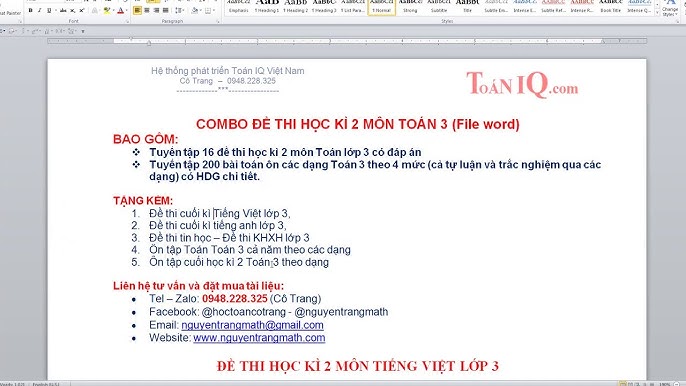 đề thi tin học lớp 3 học kỳ 2 và Hướng Dẫn Ôn Tập Chi Tiết