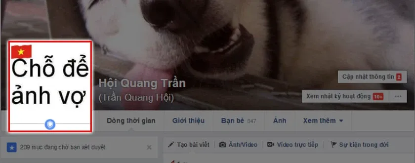 Kích hoạt khiên bảo vệ ảnh đại diện để tránh bị mạo danh