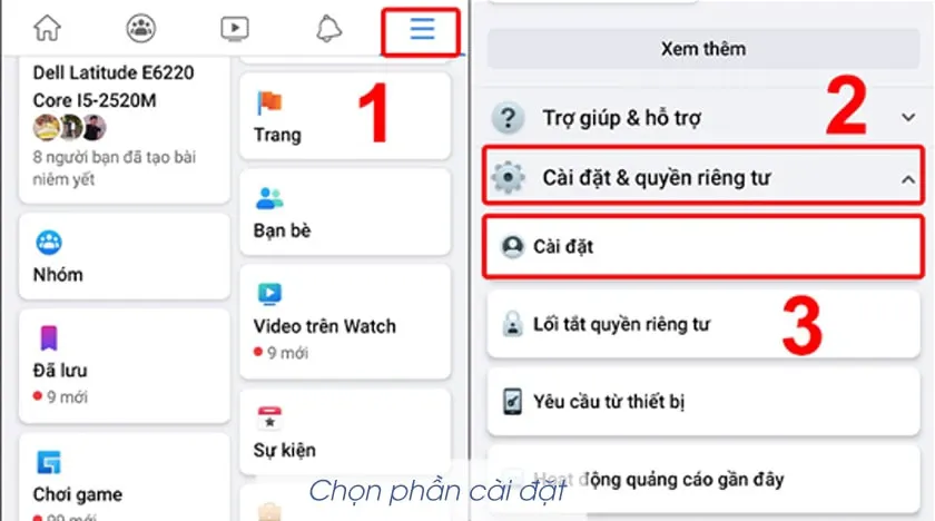 Quy trình thiết lập ứng dụng xác thực cho tài khoản Facebook