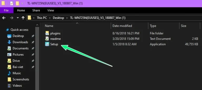 Mở tập vừa tải về và giải nén file