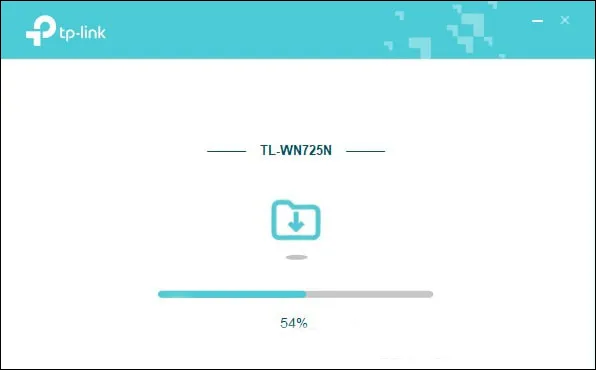 Màn hình hiển thị sau khi cắm USB Wifi