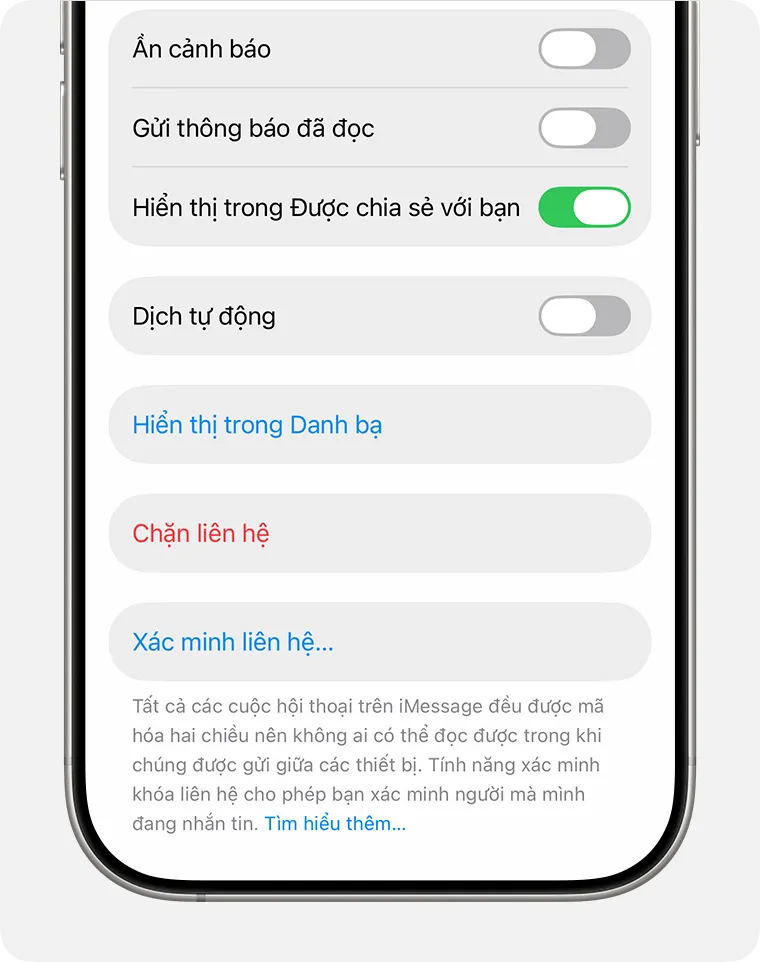 Thủ tục xác minh thủ công giúp người dùng đối chiếu mã bảo mật trực tiếp thông qua các kênh liên lạc an toàn khác.
