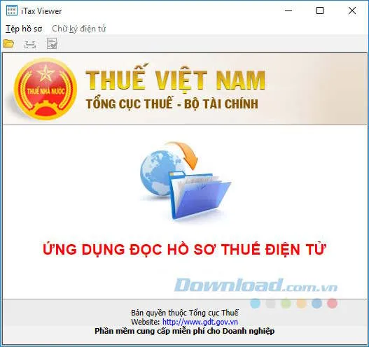 Tải iTax Viewer