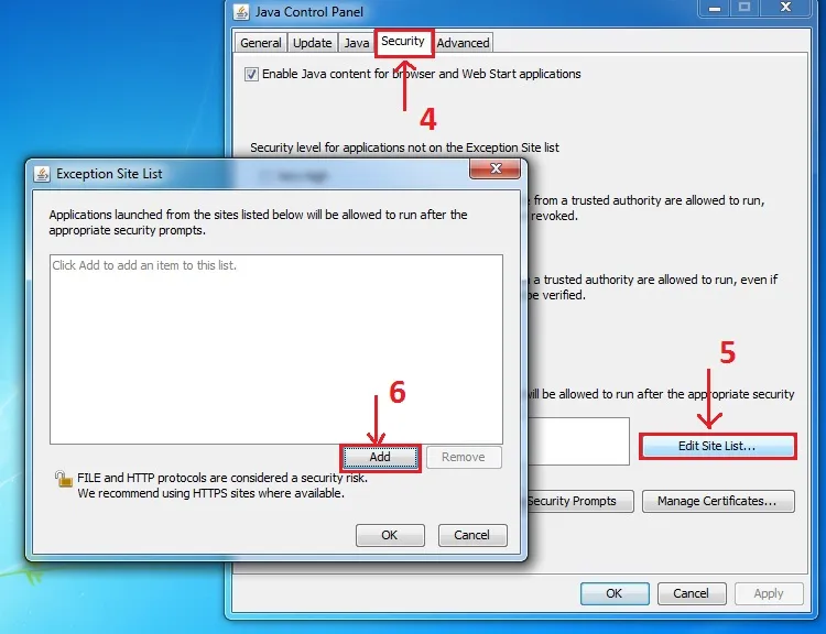 Giao diện cài đặt Java trực quan