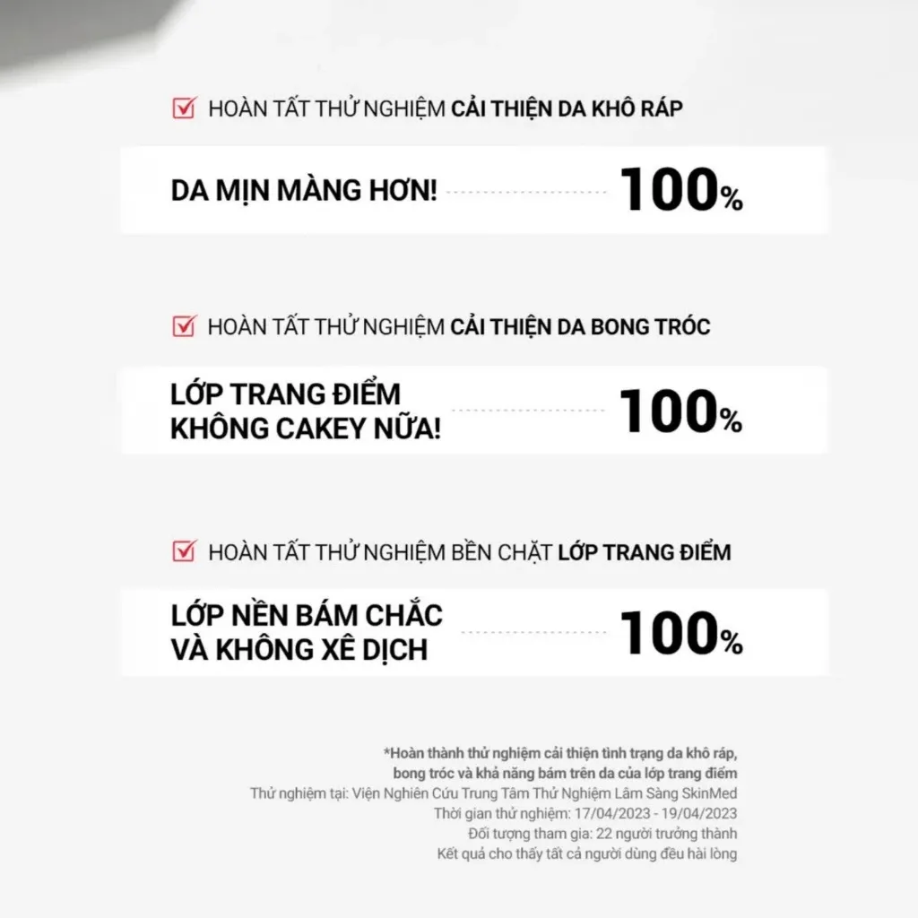 Thiết kế đầu tuýp nhỏ gọn giúp kiểm soát lượng kem lấy ra