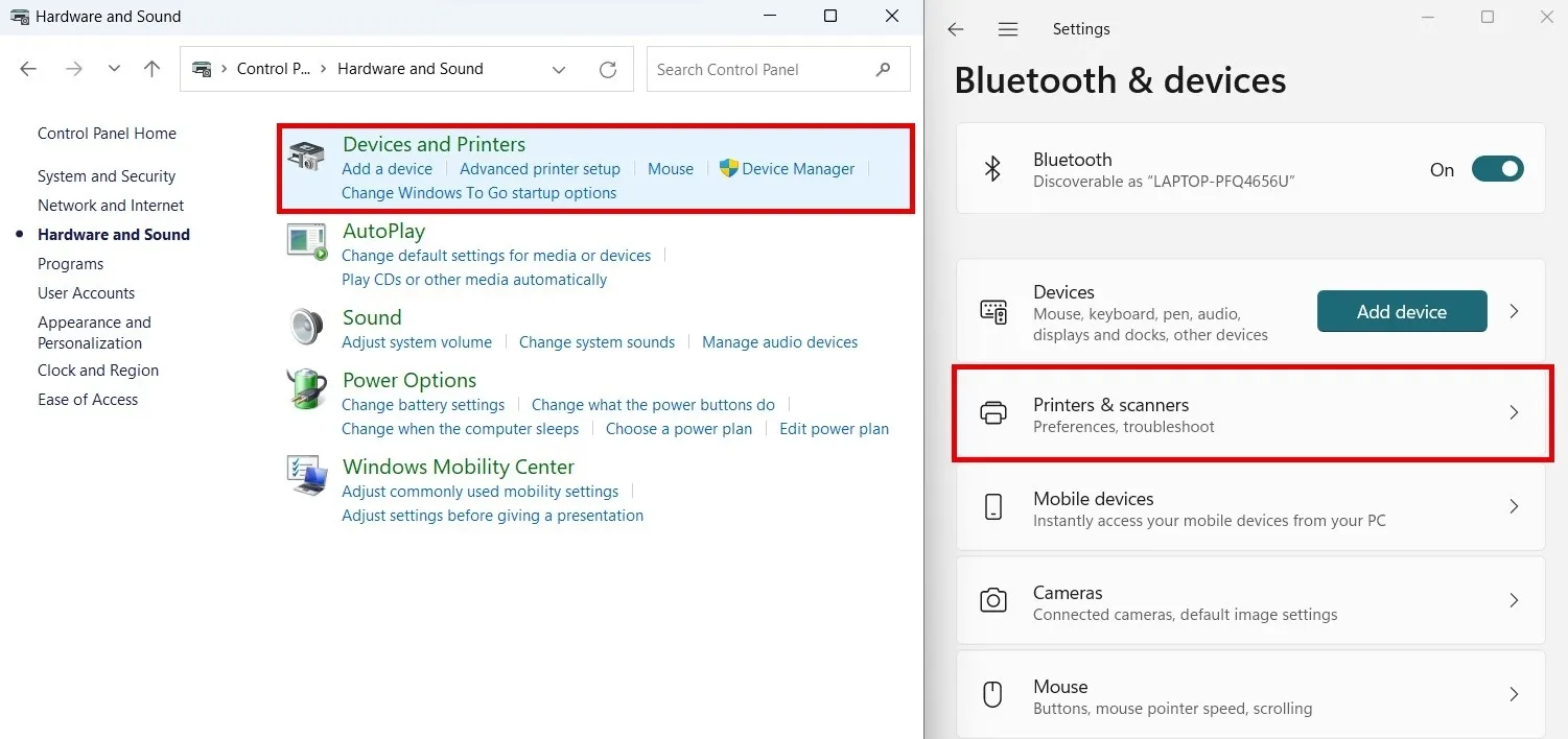 Kết nối máy in qua mạng LAN hình 4