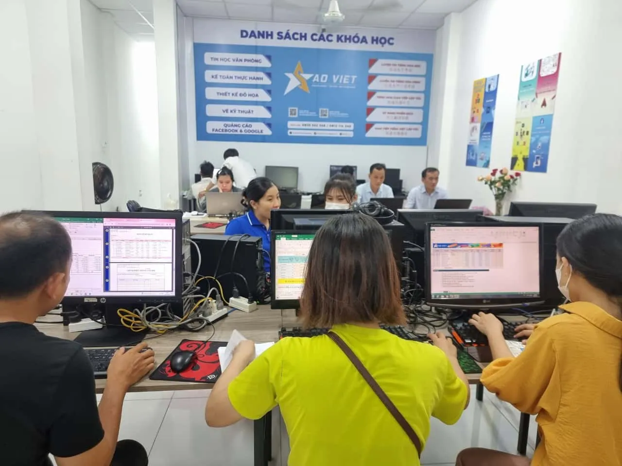 Khóa học Excel từ cơ bản đến nâng cao tại trung tâm tin học Thủ Dầu Một
