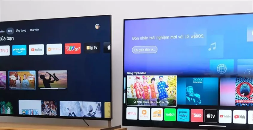 Không nên tải quá nhiều ứng dụng khi không cần thiết để tivi luôn mượt