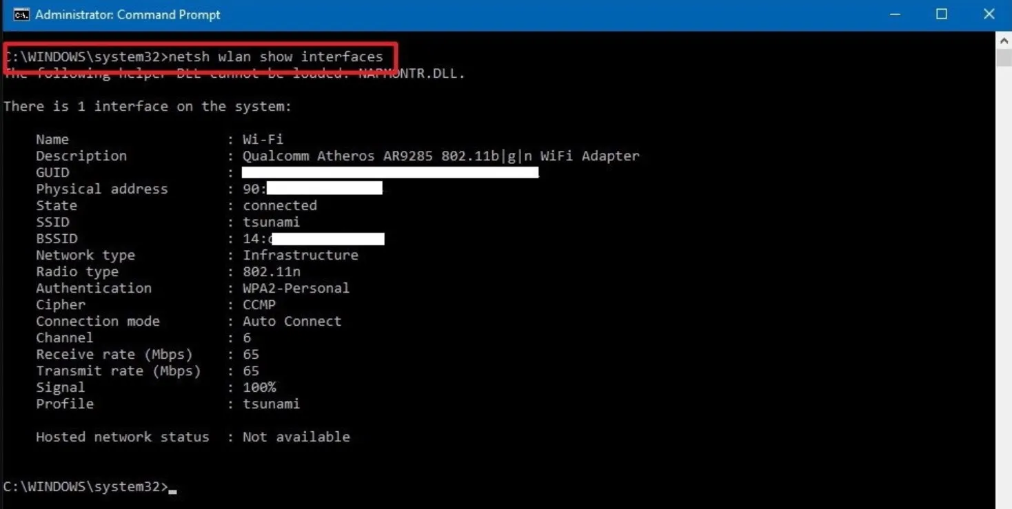 Kiểm tra kết nối mạng trên máy tính bằng Command Prompt
