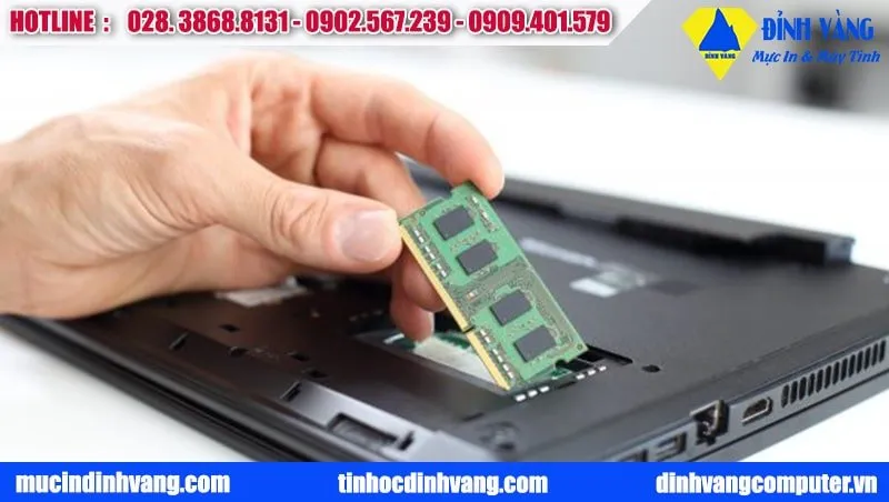 lắp ram cho laptop