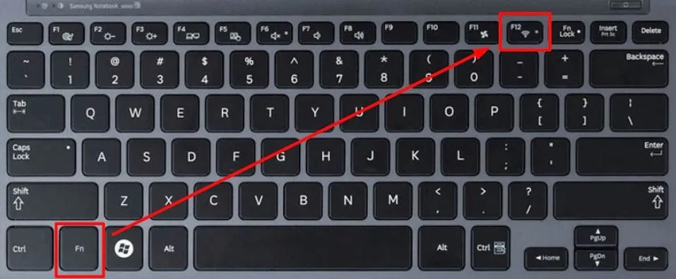 laptop máº¥t Wifi 5