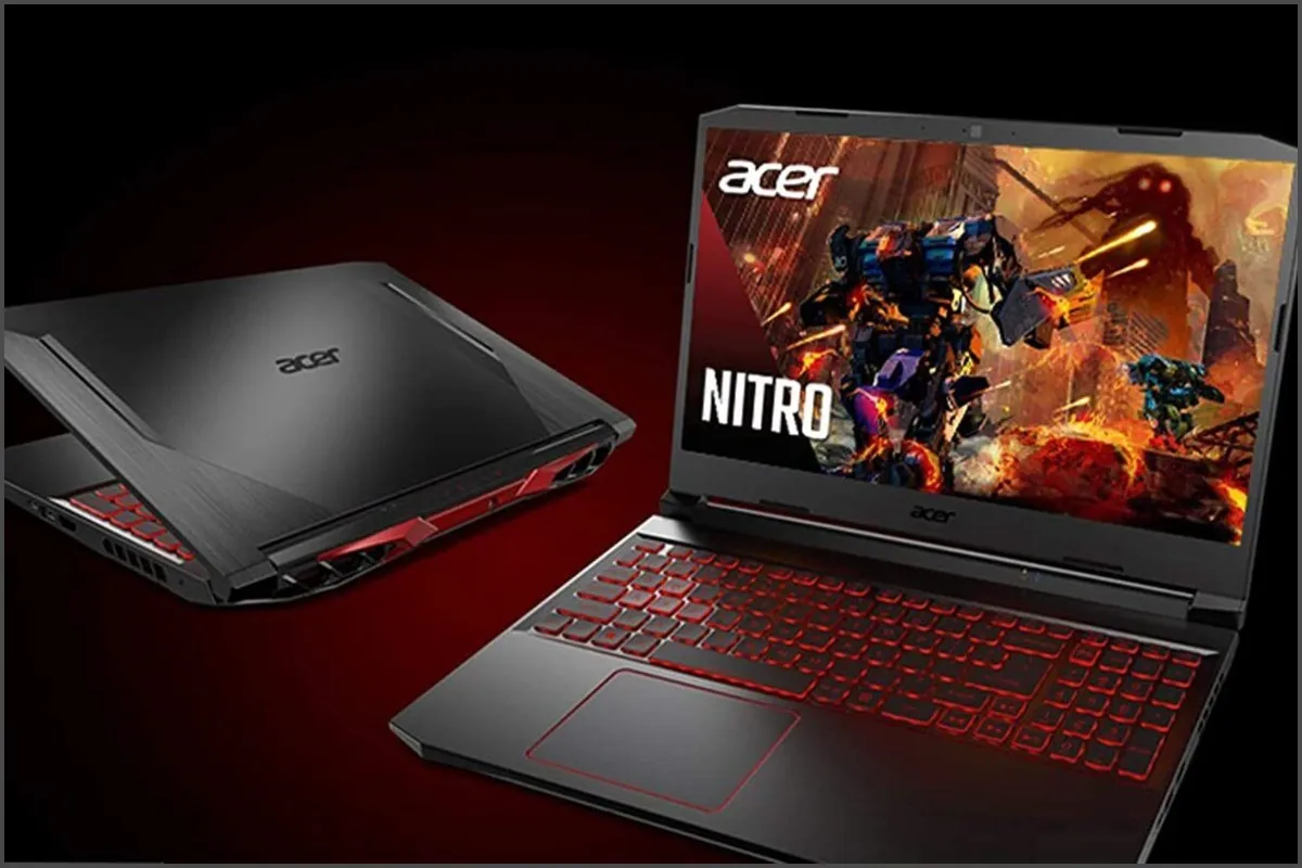 Dòng Acer Nitro với thiết kế đậm chất gaming và tản nhiệt tối ưu