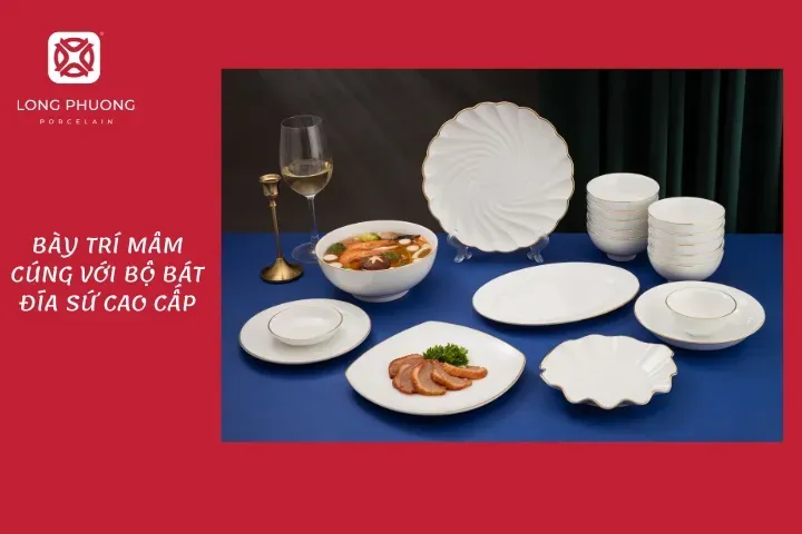 máº¹o bÃ y trÃ­ mÃ¢m cÆ¡m cÃºng ráº±m thÃ¡ng 7