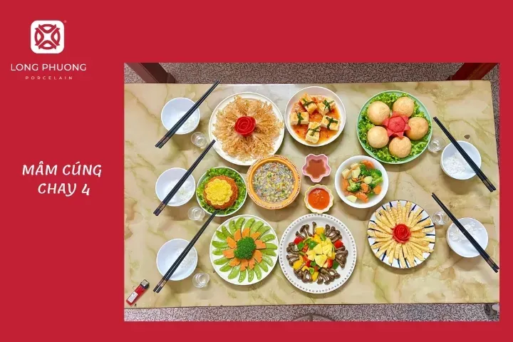 CÃ¡c mÃ³n cÃºng ráº±m thÃ¡ng 7 chay sá»‘ 4