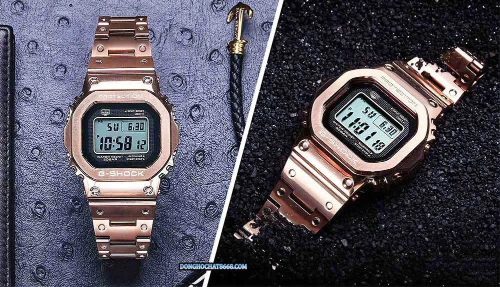 Minh họa các bước thiết lập thời gian tiêu chuẩn cho đồng hồ Casio hệ 4 nút