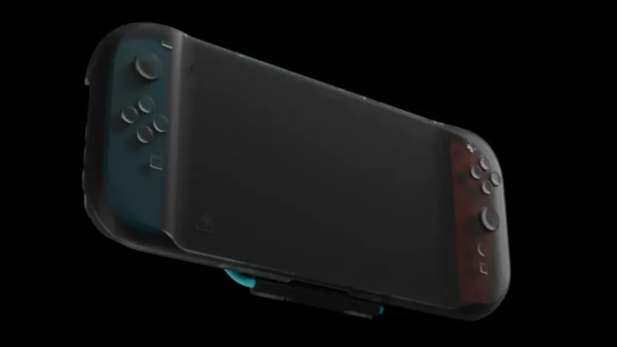 Thiết kế 3D của Nintendo Switch 2