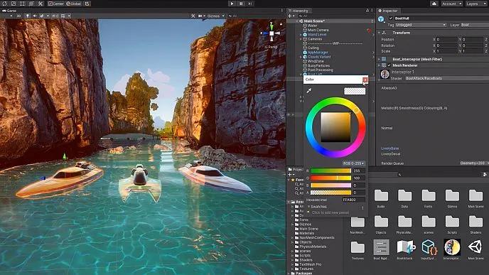 Phần mềm lập trình game dành cho trẻ Unity