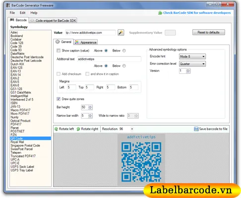 pháº§n má»™t pháº§n má»™m thiáº¿t káº¿ tem nhÃ£n mÃ£ váº¡ch