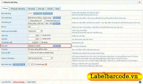 pháº§n má»™t pháº§n má»™m thiáº¿t káº¿ tem nhÃ£n mÃ£ váº¡ch