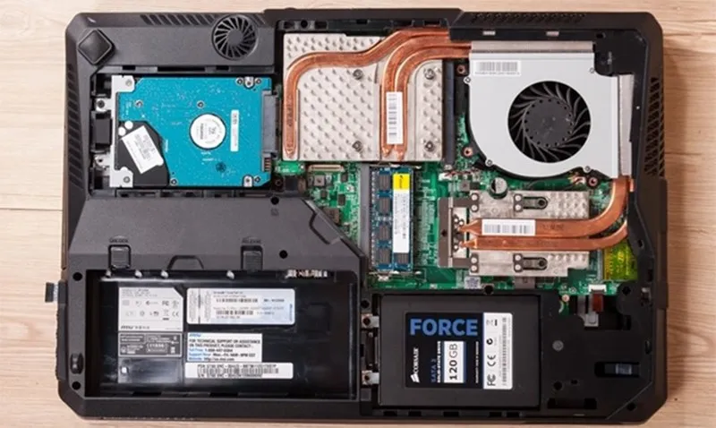 Cấu tạo phần cứng của laptop