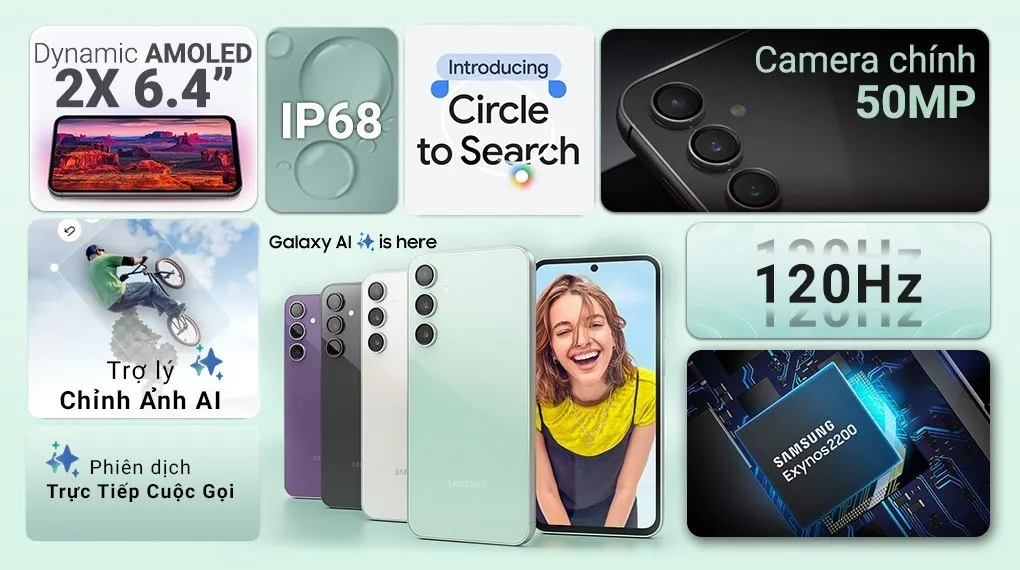 Galaxy S23 FE 5G là sự kết hợp hoàn hảo giữa công nghệ hiện đại và bảo mật tin cậy