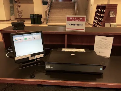 Mô hình kết nối máy tính trong hệ thống mạng LAN để thực hiện chia sẻ dữ liệu quét