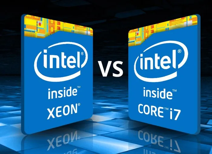 Bảng so sánh thông số kỹ thuật giữa Intel Xeon và Core i7