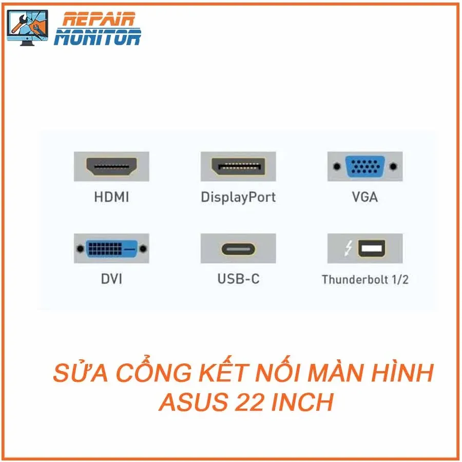 Cổng giao tiếp VGA được thay mới hoàn toàn để đảm bảo truyền dẫn tín hiệu ổn định