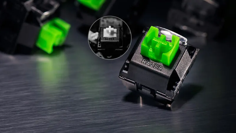 Háº§u háº¿t cÃ¡c sáº£n pháº©m cá»§a Razer Ä'á»u Ä'Æ°á»£c trang bá»‹ loáº¡i switch nÃ y