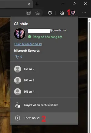Tạo hồ sơ người dùng mới để áp dụng cách cài 2 zalo trên máy tính