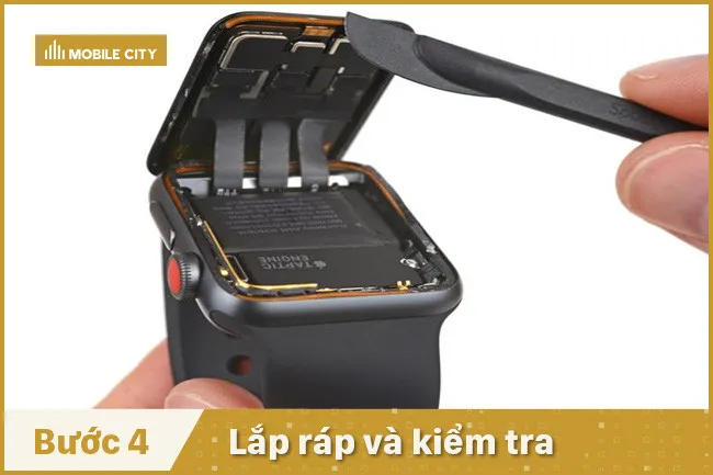 Khách hàng trải nghiệm lại các tính năng cảm ứng